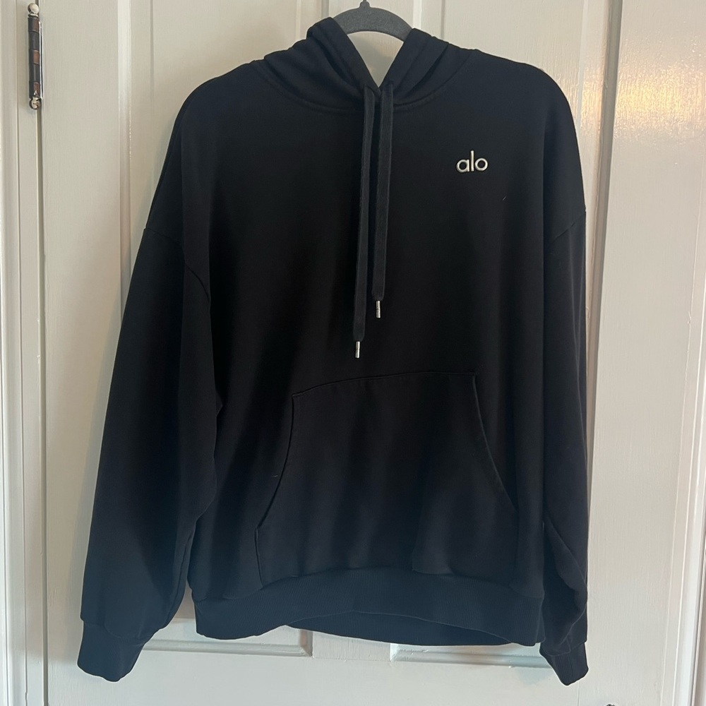 ALO Yoga Black Accolade Hoodie